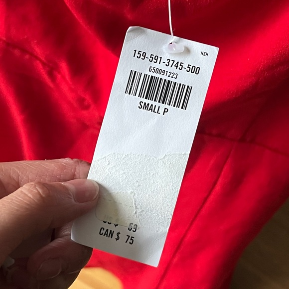 Abercrombie Red Dress NWT - Picture 2 of 4